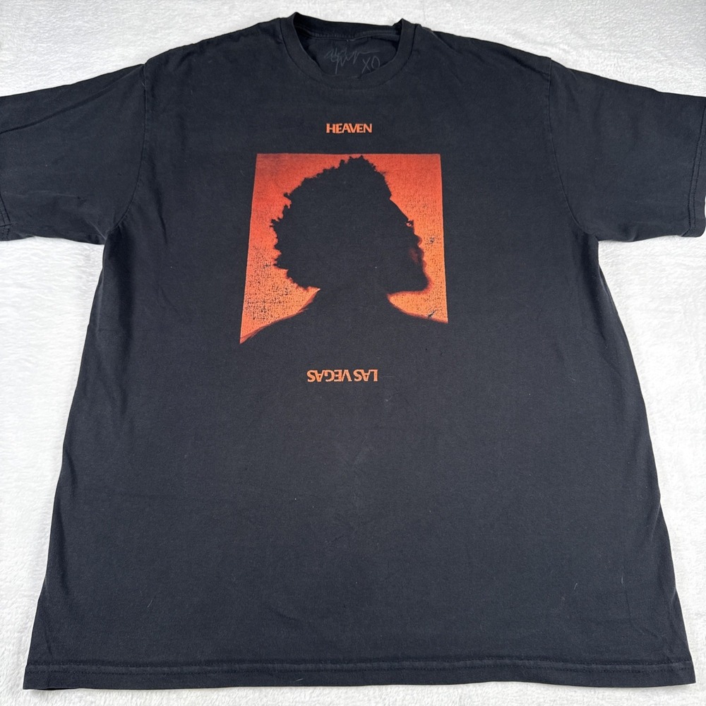 The Weeknd Heaven Or Las Vegas Profile T-Shirt XL
